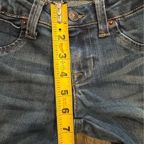 Hudson Girls Medium Wash Skinny Jeans Back Flap Pockets Size 10 - Picture 7 of 11